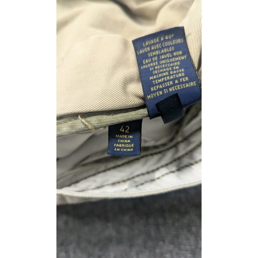 Polo Ralph Lauren Shorts Men's Khaki Tan 42 Cargo Chinos Old Money Dad Granola